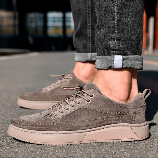 Schuh Anatomische TexasGold aus Leder – Stilvoll & bequem